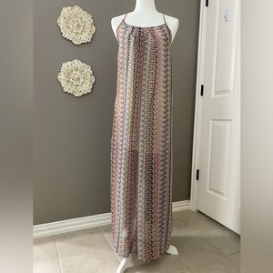 Lined maxi dress